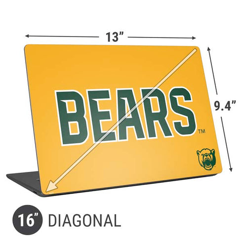 Baylor University Bears Universal Laptop 16in (13 x 9.4in) Skin